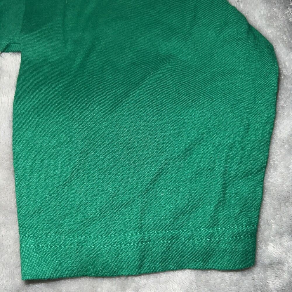 Tultex Vintage 80s Adult L Cotton 3/4 Sleeve Michigan Marijuana Leaf Graphic Tee - Picture 6 of 10